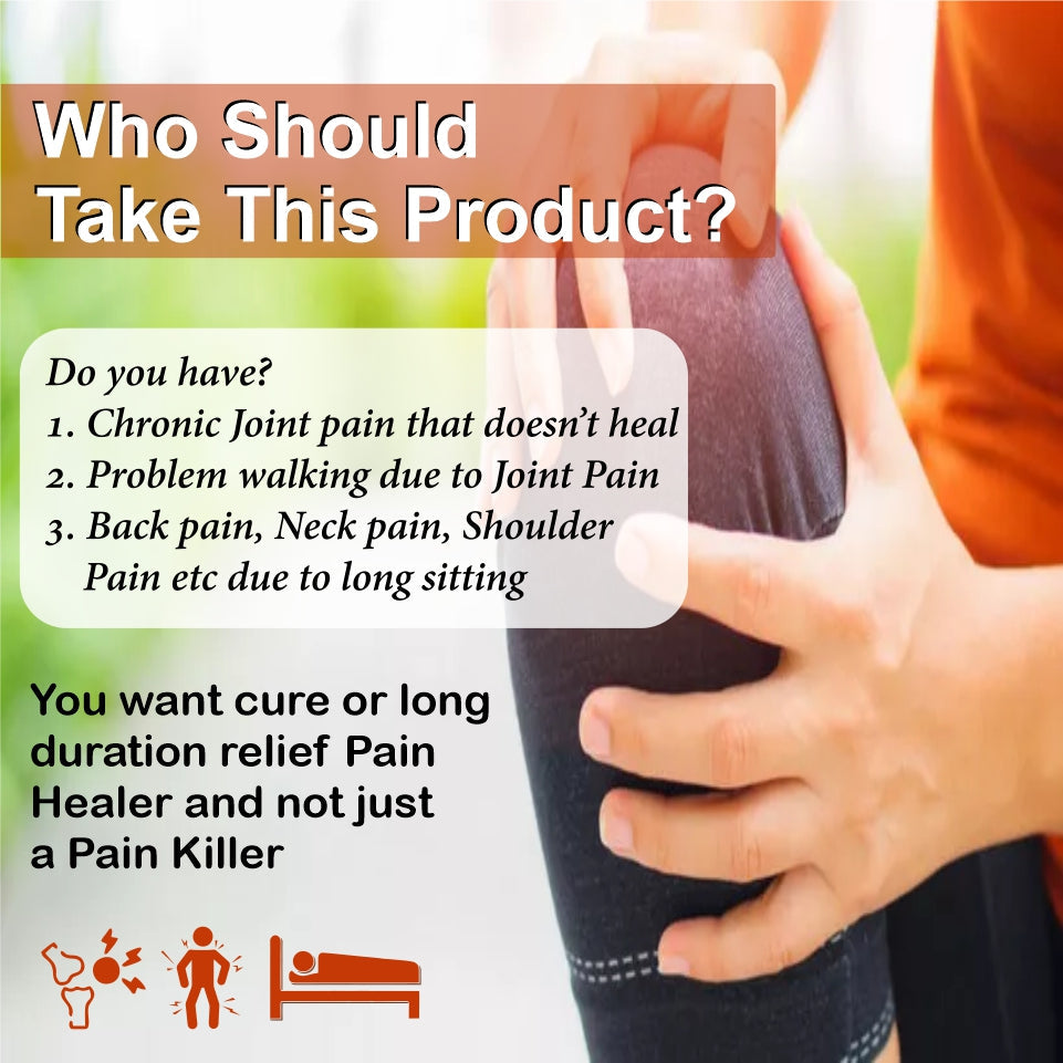 Joint Powder + Fit Way Pain Relief oil + Angadh Churna COMBO