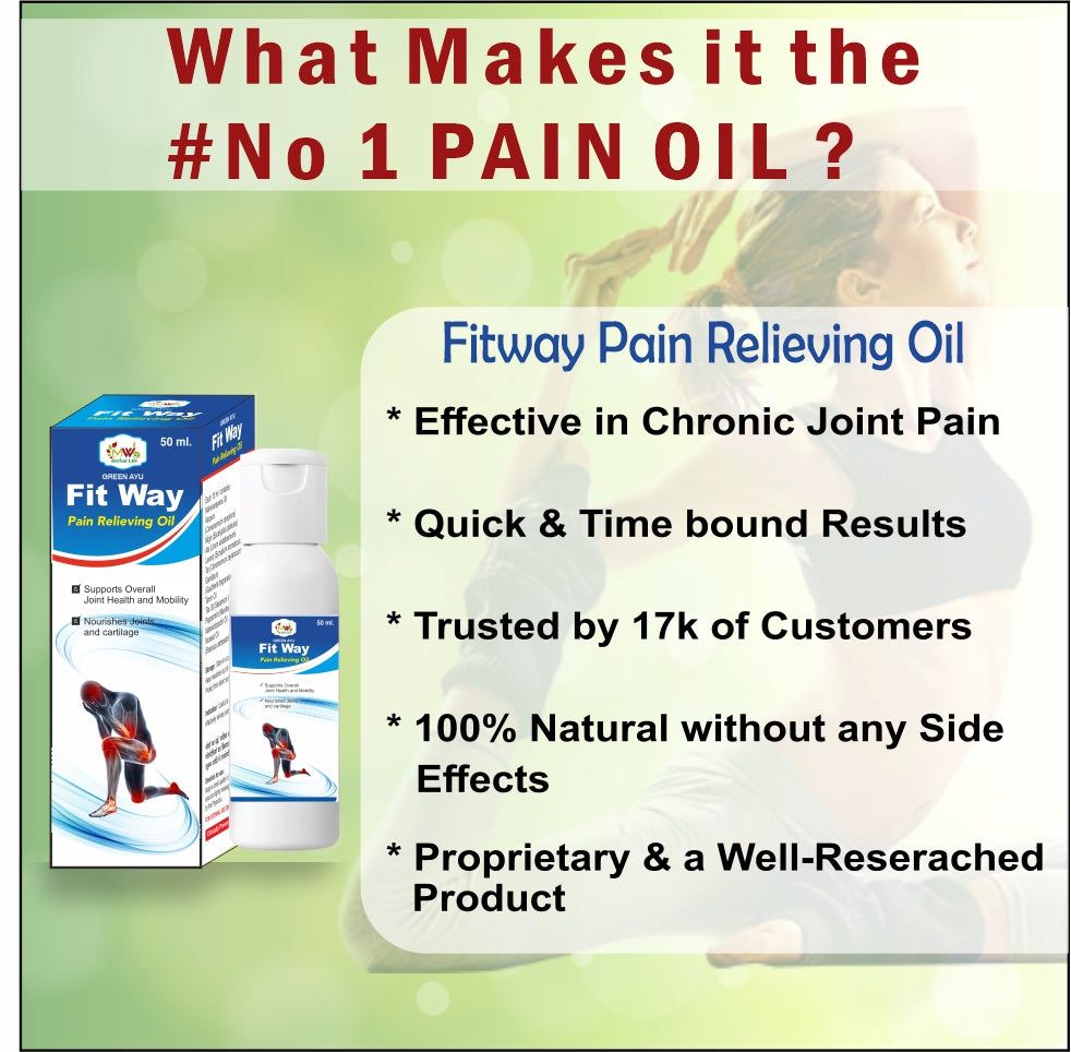 Joint Powder + Fit Way Pain Relief oil + Angadh Churna COMBO